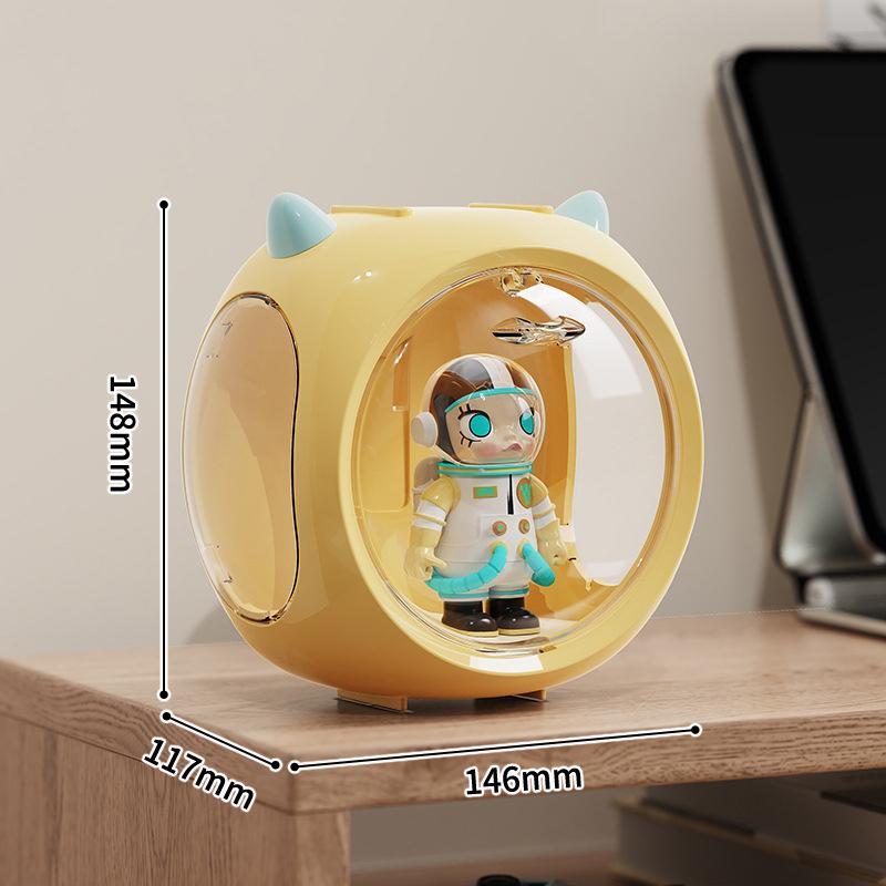 

Acrylic Dust-Proof Doll Blind Box Display Box Collectible Crafts Storage Box Desktop Organizers Box A2