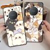 Cartoon Cute Cat Funda Phone Cover Case for Honor 200 400 Lite 70 Magic5Lite X7 X5b X8 X6 X9a 90 8X