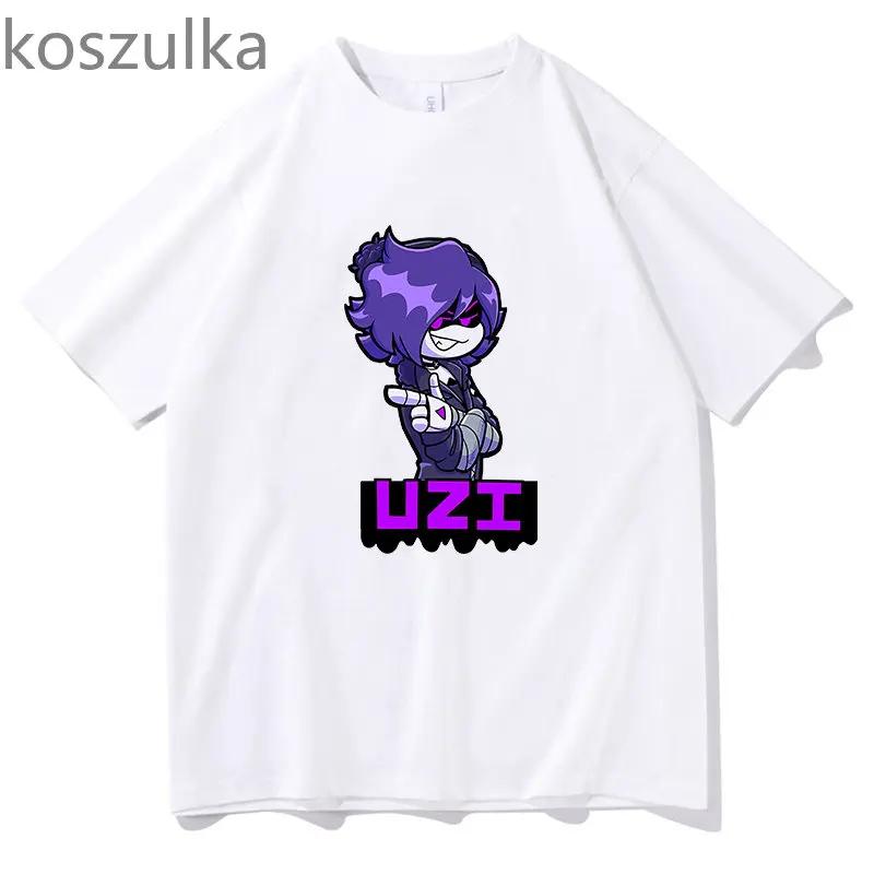 Anime %100 Pamuk MURDER DRONES Grafik Tişört Erkek Tişörtleri Kısa Kollu Günlük Harajuku Gömlekleri Yaz AB Beden Kısa Kollu