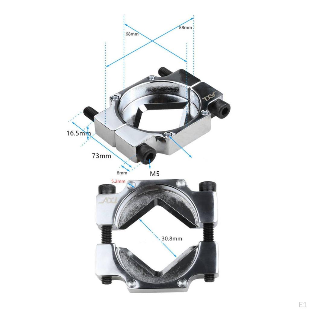 Headset and Bottom Bracket Cup Remover CNC Machined Bike Crown Race Removal Tool