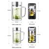Fuguang Double Wall Borosilicate Glass Tea & Water Bottle with Infuser