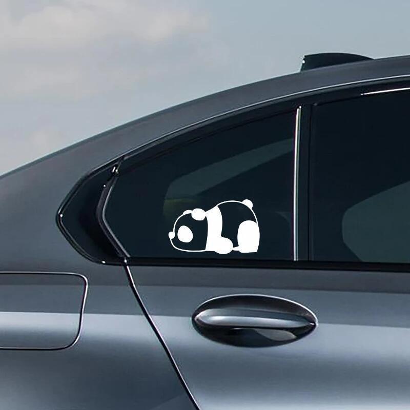 Cute Panda Creative Decal Car Body Stickers Occlusion Automotive Decorative Car Stickers Accessories Car Accessories