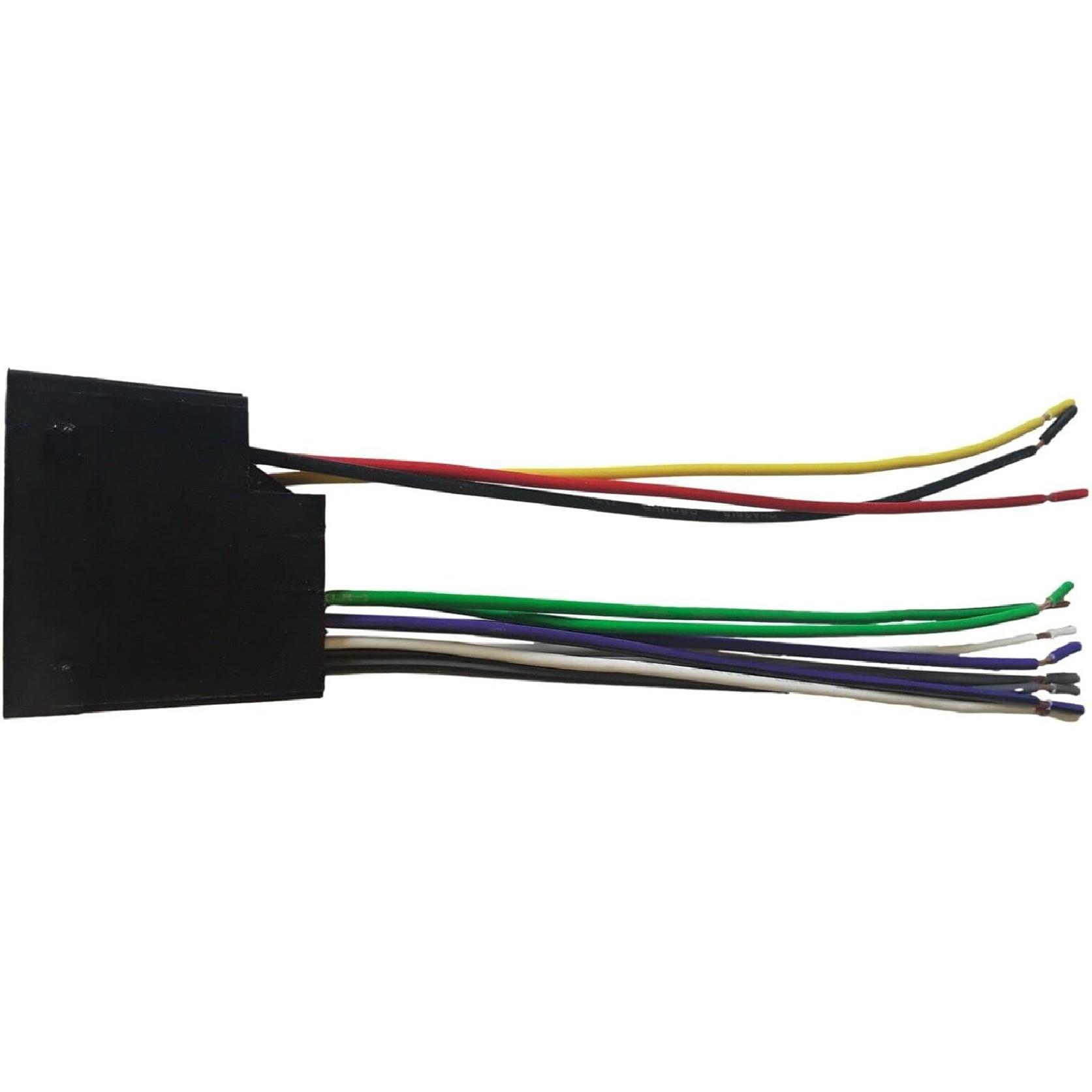 IMC Audio Radio Wiring Harness Compatible with 2001-2002 Kia Rio, Rio Cinco; 1995-2001 Kia Sephia; 2000-2002 Kia Spectra; 1995-2003 Kia Sportage