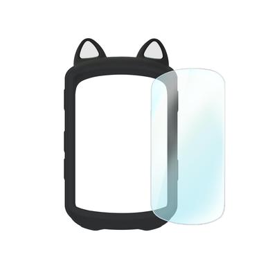 GARMIN Edge 540/840 Silicone Case Protective Cover Case Cat Ears (Black)
