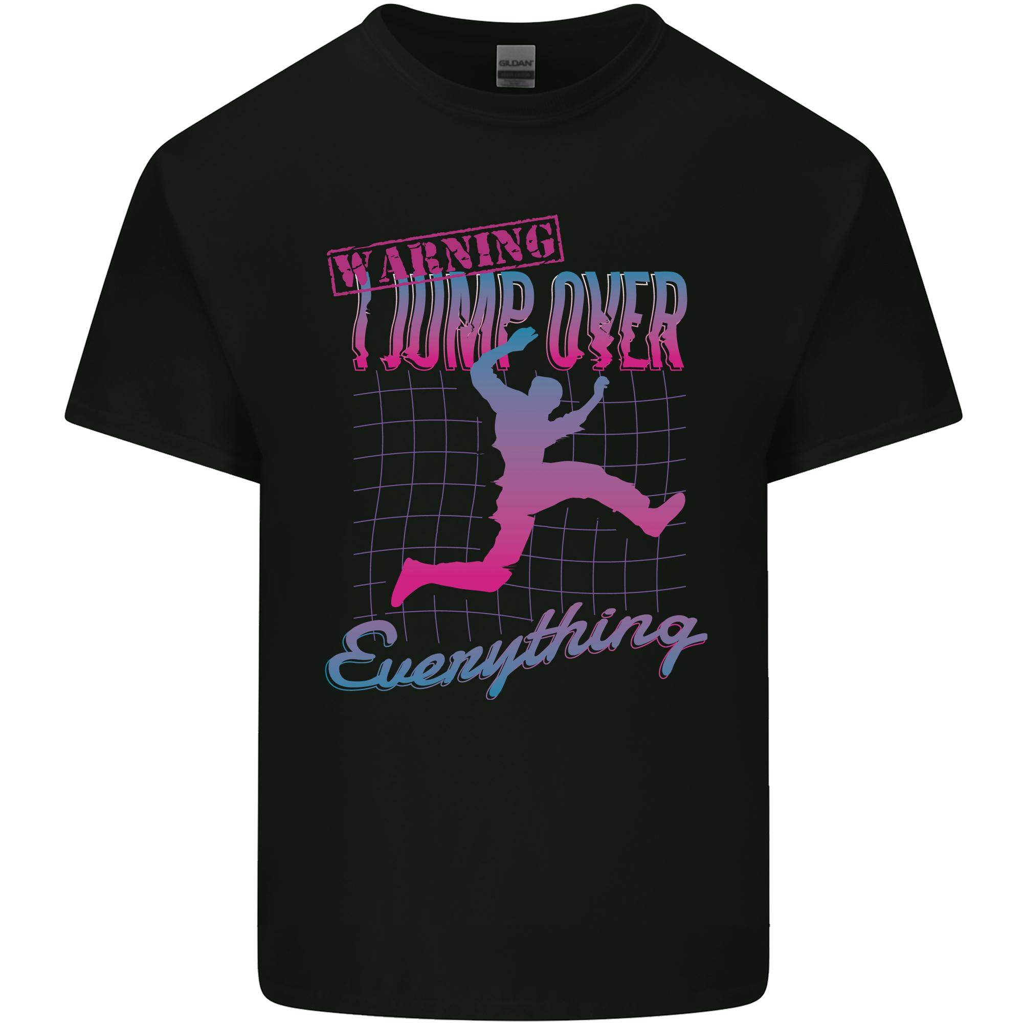 Parkour I Jump Over Everything Unisexs Light Cotton TShirt S