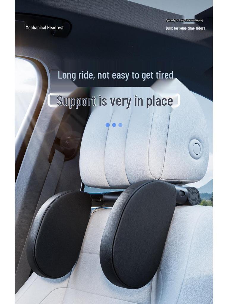 3D Memory Foam Kids' Car Neck Pillow - Universal Fit for All Seasons