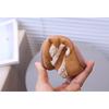 New Winter Korean Fashion Girls' Retro Clog Shoes – Soft-Sole Warm Fuzzy Booties with Plush Lining, Outdoor Wear