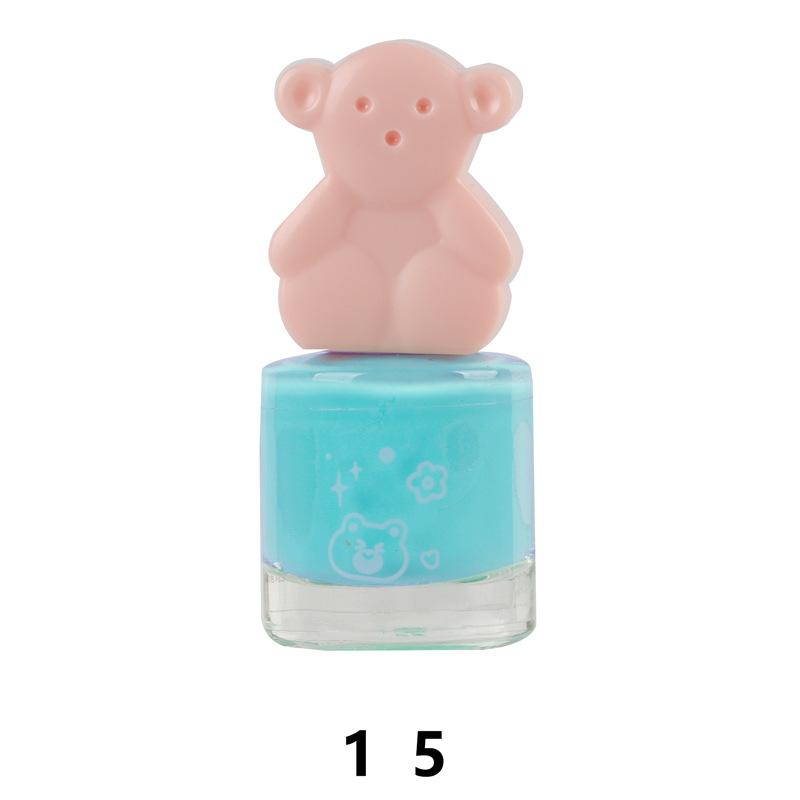 Water-based Cute No-bake Long-lasting Non-peelable Quick-drying Nude Color Odor-free Nail Polish