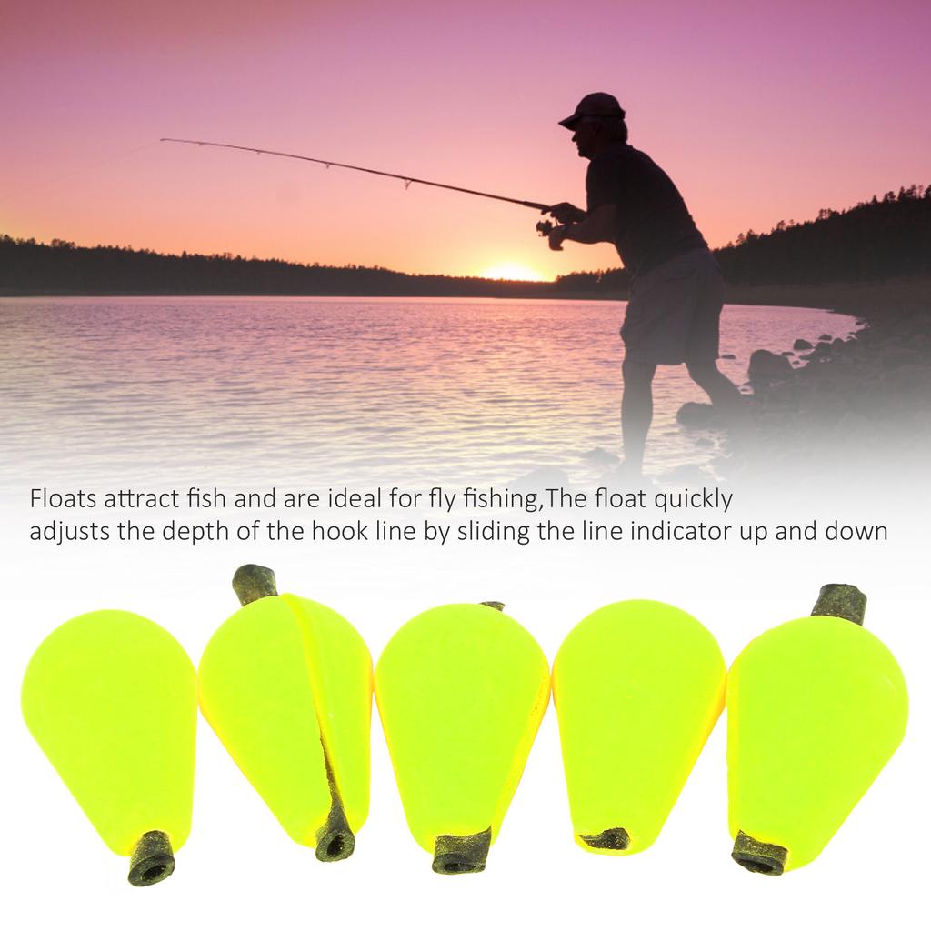 5 Pcs Fishing Foam Strike Indicator Fly Fishing Tackle Accessory NaBig Size