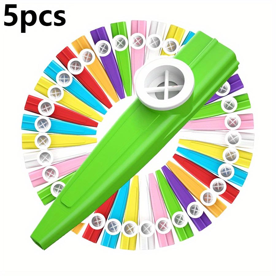 

5/10/20pcs 10cm Plastic Kazoos with Reeds Multicolor Party Favors for Events Durable Assorted Colors Birthday Gift JXB