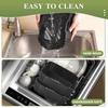 Baking Mold Silicone Airfryer Basket Liners Non-Stick Reusable Silicone Baking Tray Square Shape Air Fryer Liners Cooking