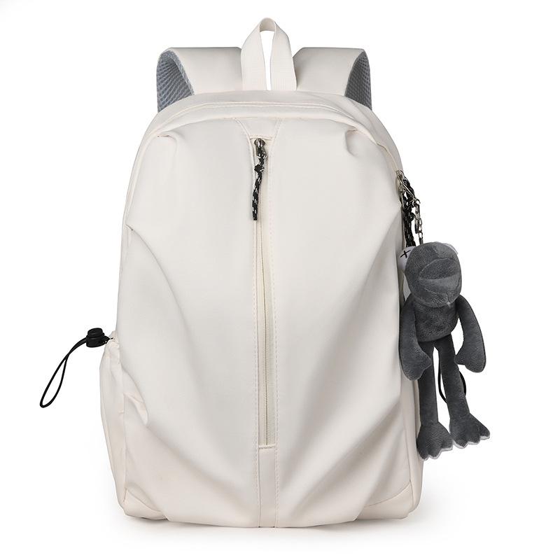 Damski Lekki Plecak Podróżny o Dużej Pojemności - Jednolity Kolor, Podwójne Ramię, Przyjazny dla Laptopa na Studia i do Turystyki Górskiej