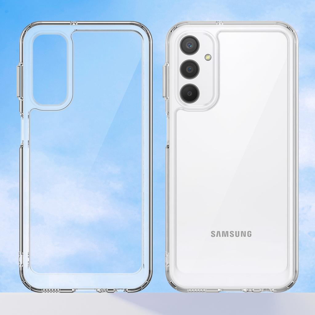 For Samsung Galaxy A24 4G (162.1 x 77.6 x 8.3mm) TPU+Acrylic Phone Case Anti-drop Phone Protective Cover