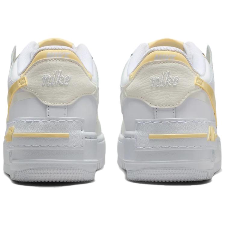 Nike Air Force1 Shadow Abrasion Resistant Low Top Skateboard Shoes Women's White Sneakers CI0919-122