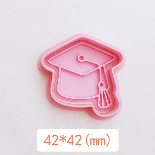 

Graduation Season Cookie Cutter Set Pastry and Accessories Novelties Molds for Baking Cake Tools Kitchen Tool Mini Cookie Cutter