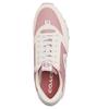 Coach Polyester Suede Round Toe Lace-Up Thick Sole Low-Top Casual Shoes Women sneaker Pink CW916-WDP