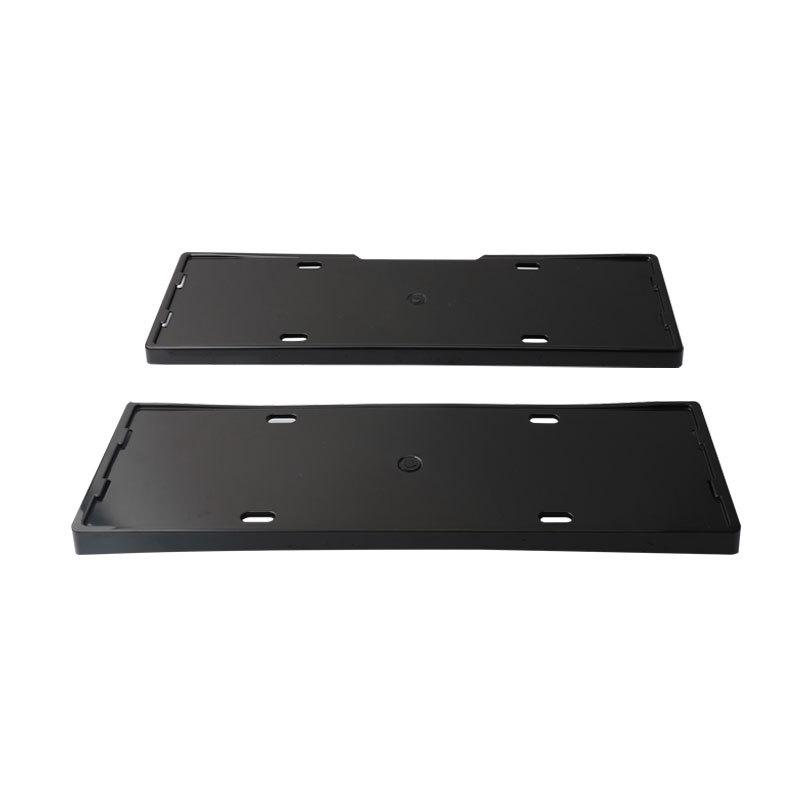 2025 Jike MIX Full-Coverage Green License Plate Frame for New Energy Vehicles
