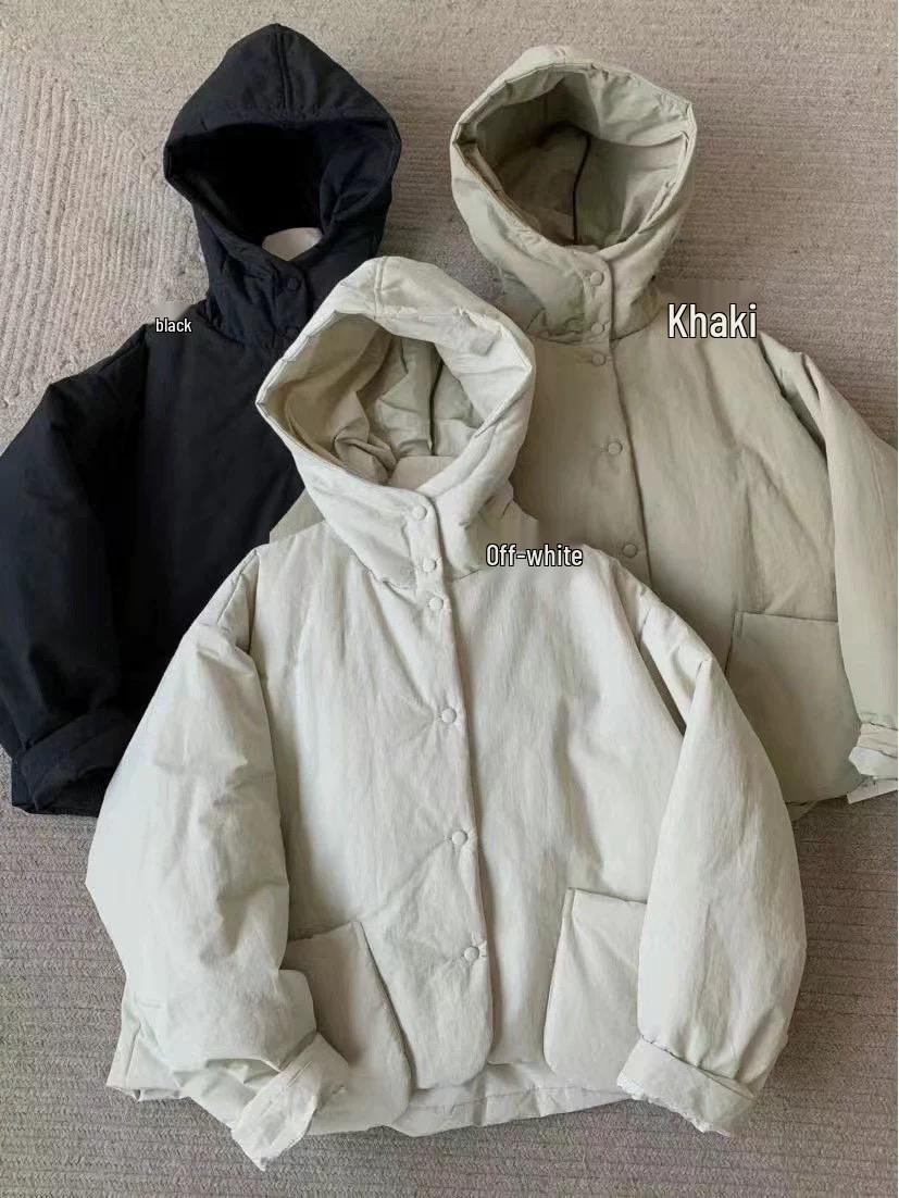 

Jianchuan 824532 Корейский стиль Большой размер Зимнее хлопковое пальто с капюшоном One Size хаки