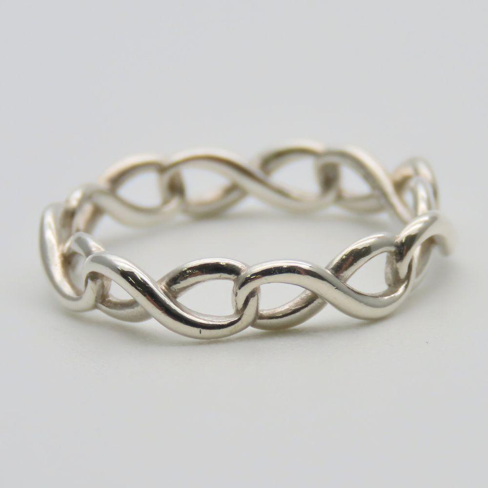 Used TIFFANY&Co. Ring Infinity EU#48.5 Silver925 1.29g Silver Accessories