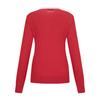 MARTINE GOLF Round Lecture Long Sleeved Knit_Red