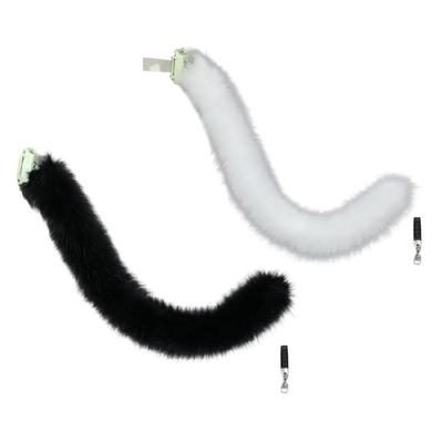 Elektrický Pohyblivý Vlk Kočky Ocas Zvíře Cosplay Kostým Umělá Kožešina Zvířecí Ocas