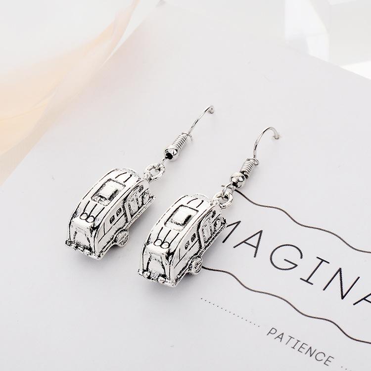 Retro Car Stud Earrings - European and American Fashion Jewelry