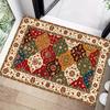 2D Flat-1pc Colorful Doorway Floor Mats , Suitable for entrance, kitchen, living room, rectangular carpet decoration.