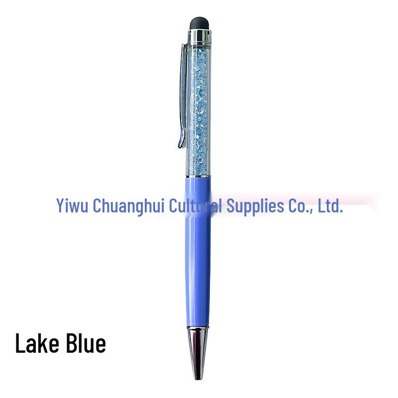 Crystal Rhinestone Ballpoint Pen with Capacitive Touch Screen – Custom Logo Gift Pen.