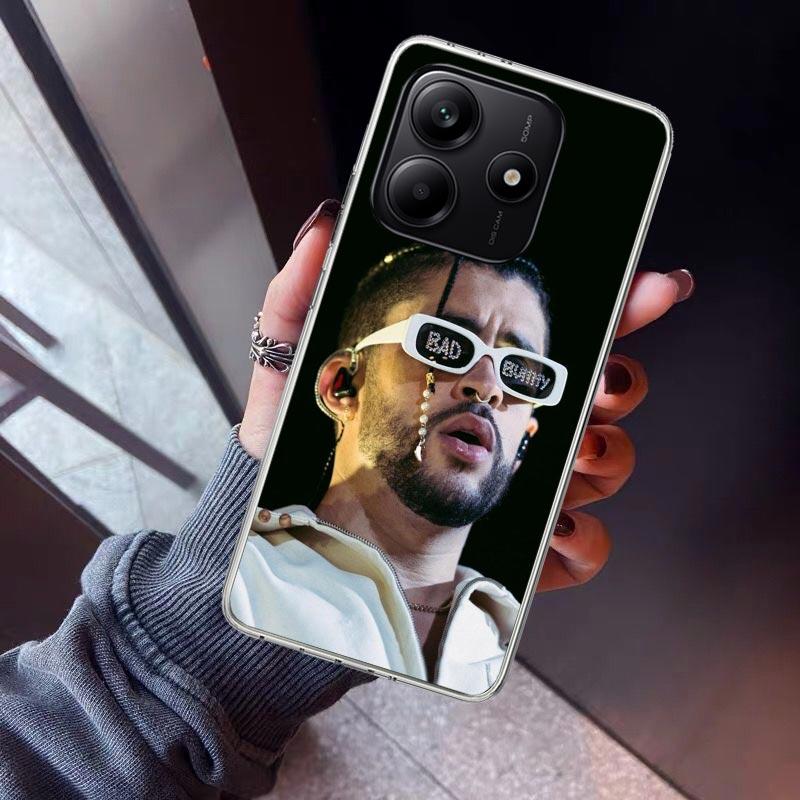Bad Bunny X100pre Phone Case For Xiaomi Redmi Note 15 14 14S 13 12S 12 Pro Plus 11S 11 10S 10 4G Cover 11E 11T 5G Print Fundas R