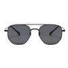 New Classic Frog-Eye Sunglasses Metal Double-Bridge Stylish UV400 Shades Eyewear for Fishing and Driving Outdoor Travel Eyewear