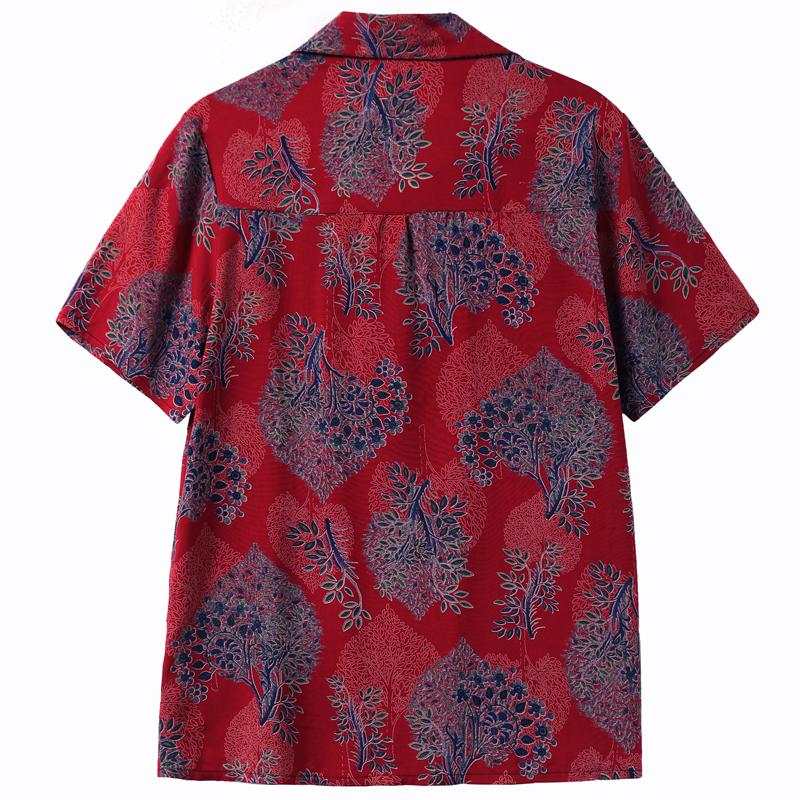 Summer Plus Size Shirts Women's Elegant Short Sleeve Summer Ladies Tops