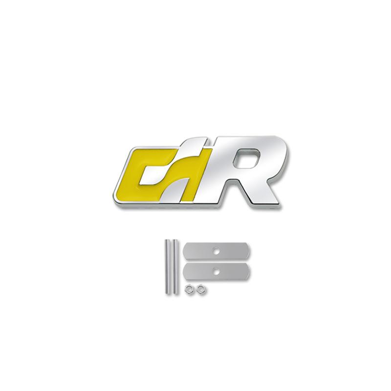 Metall SR Logo Kofferraumemblem Kühlergrillemblem Plakette Für Jetta Golf 3 4 5 6 7 Käfer Passat Santana MK2 MK3 MK4 MK5 MK6 MK7 R32