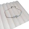 Koreanischer Stil Zirkon Quadratische Schnalle Leichter Luxus Armreif – Eleganter, Vielseitiger Armreif