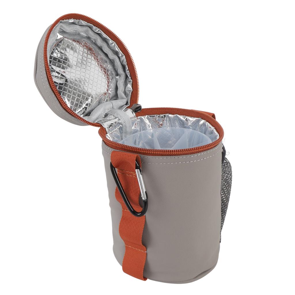 UV Squid Jig Fill Light Type C Female Power Port Fishing Bag with Glow Light for Hard Bait Soft Bait Grey