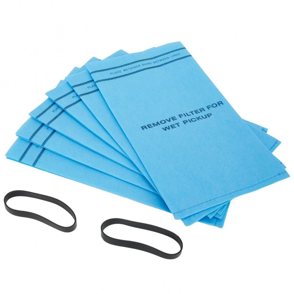 Filter Bags Fit 2.5 Gallon Vacuum For MultiFit VF2000 For 4 Gallon WS0400SS.