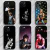 Rock Amerikaanse Zanger B-Bruce Springsteen Telefoonhoesje Telefoonhoesje Zachte Verpakking Lichtgewicht Voor iPhone17 16 15 14 13ProMax