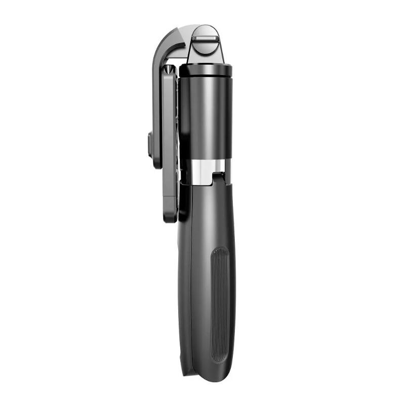 INRAM-L02 Bezdrôtový Bluetooth selfie tyč s mini statívom Skladacia selfie tyč s diaľkovým ovládaním pre telefón Akčnú kameru iPhone