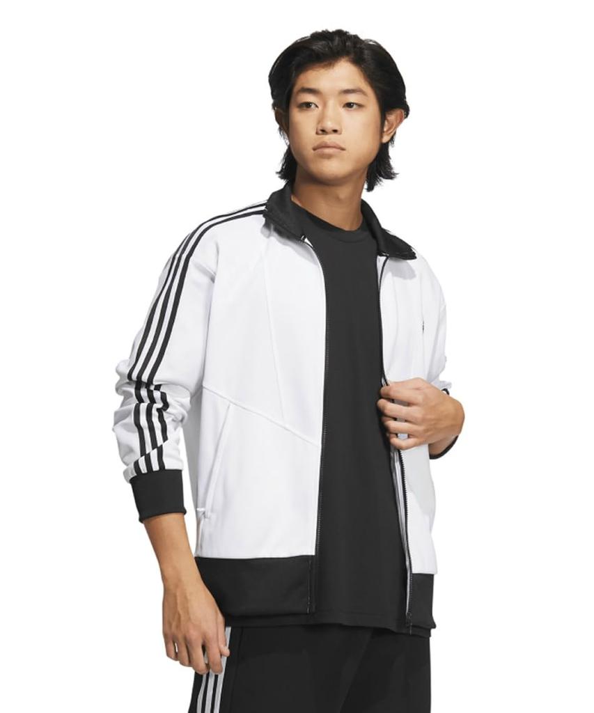 Adidas CBST Trainingsoberteil Weiß Größe L, Herren JUH41, (IW5526),