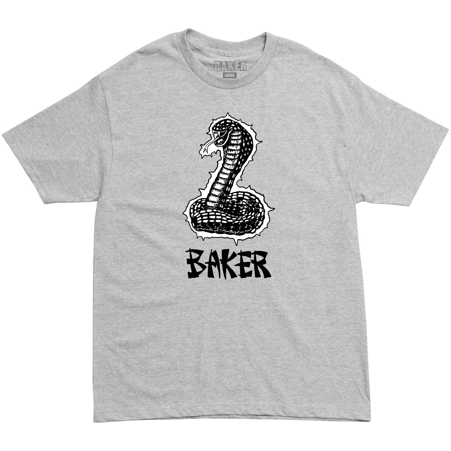 Baker Skateboards Shirt Neurotoxin Heather S