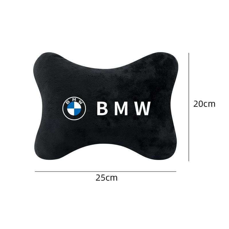 NEOW3 Car Neck Pillow Lint Head Support Protector Universal Headrest Back Cushion For BMW M E90 E91 E92 E46 E60 E90 X1 X3 X5 E70or