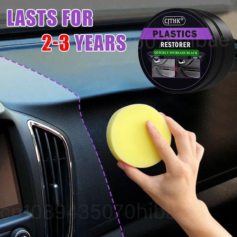 Car Plastic Restorer Back to Black Gloss Auto Obnova kůže a panelů Voskový nátěr Autoleštící a opravný nátěr