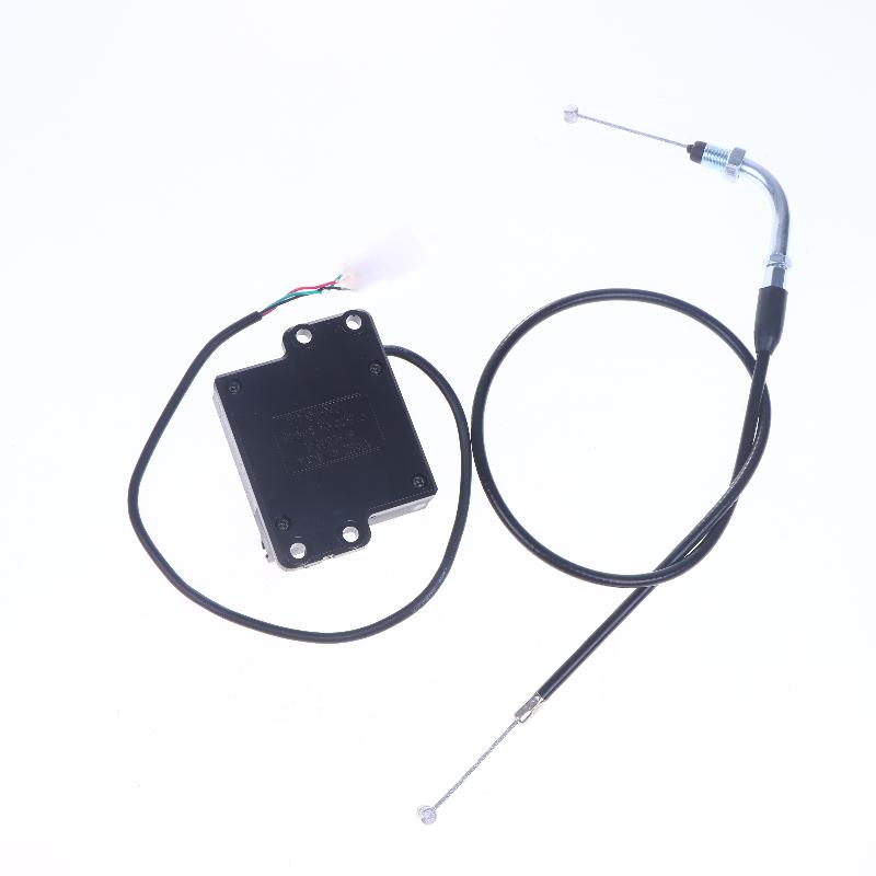 Electric Motorcycle Scooter Accelerator Unit With Cable Line Set For Universal Throttle Grips
