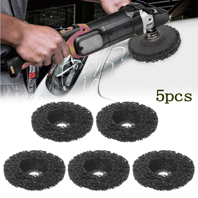 4/'/'//5/" Poly Strip Disc Abrasive Wheel Paint Rust Removal Clean Angle Grinder