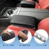 Universal Dedicated Elbow Console Armrest Small Item Easy to Custom Interior Multifunctional Storage White Stitching RUIYAToyota Armrest, Rest, Box,