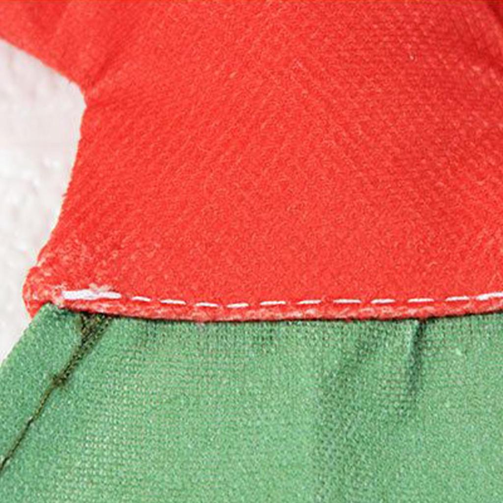 Fabric Advent With Pockets 24 Days Christmas Tree Shape Pouch Refillable Countdown Calendar Bag For Home Decorators Collectors