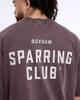 BOXRAW Sparring Club Oversized T-Shirt - Men'S M Bxrw-Spclt [Washed Brown] (Type A)