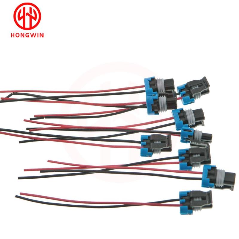 12102747 New Windshield Washer Pump Low Coolant Sensor Two Lead Wiring Pigtail Connector For Chevrolet GM Vehicles Buick Pontiac