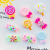 20 Pcs New Cute Kawaii Cartoon Candy Lollipop Resin Cabochon Scrapbooking Diy Jewelry Earwear Craft Decoration Accessories A100