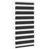 Roleta Zebra 80 X 150 Cm Czarna