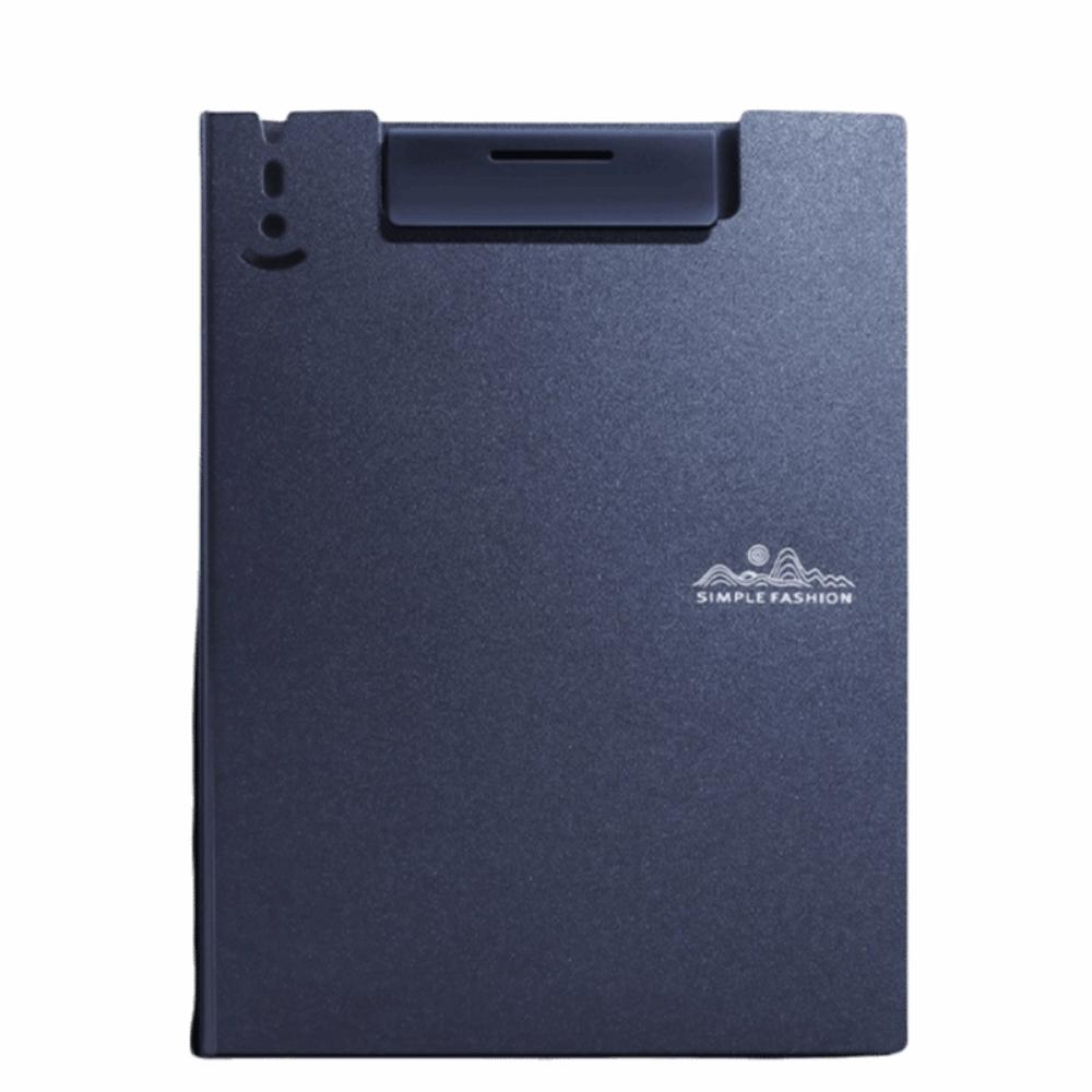 Simple Thickened Dual-use Plate Clamp Waterproof Durable Multifunction Clipboard A4 Size Plastic File Folder Writing Pad
